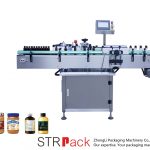 Máquina de etiquetas vertical autoadesiva para garrafas redondas